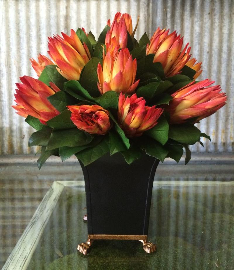 Protea Tole Arrangement